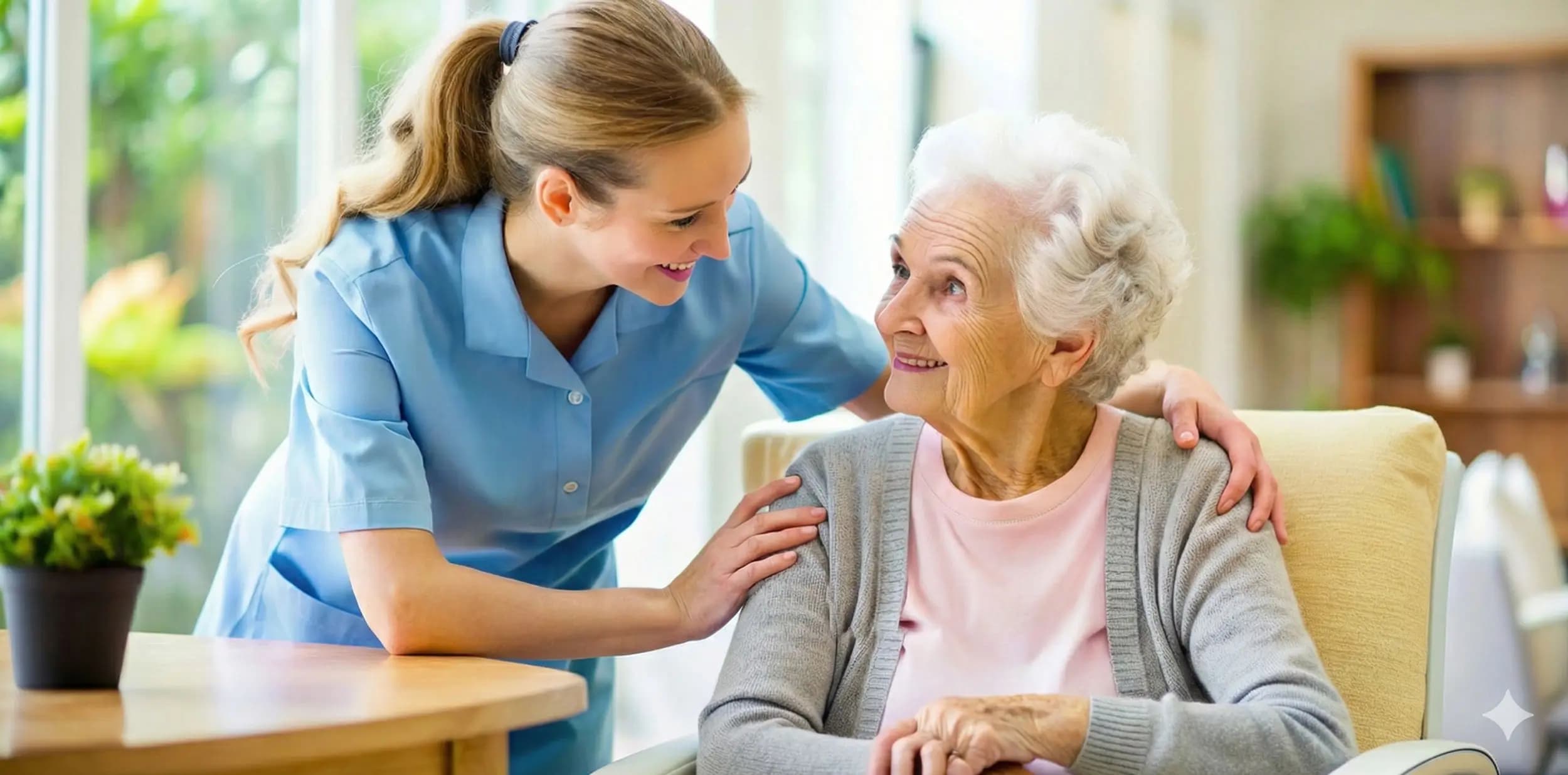 Senior woman smiling outdoors